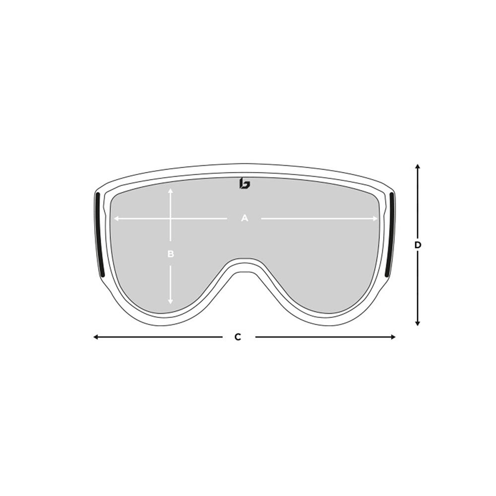Masque de Ski Cylindrique BLANCA - Verre Cat 3 - Femme 5/6