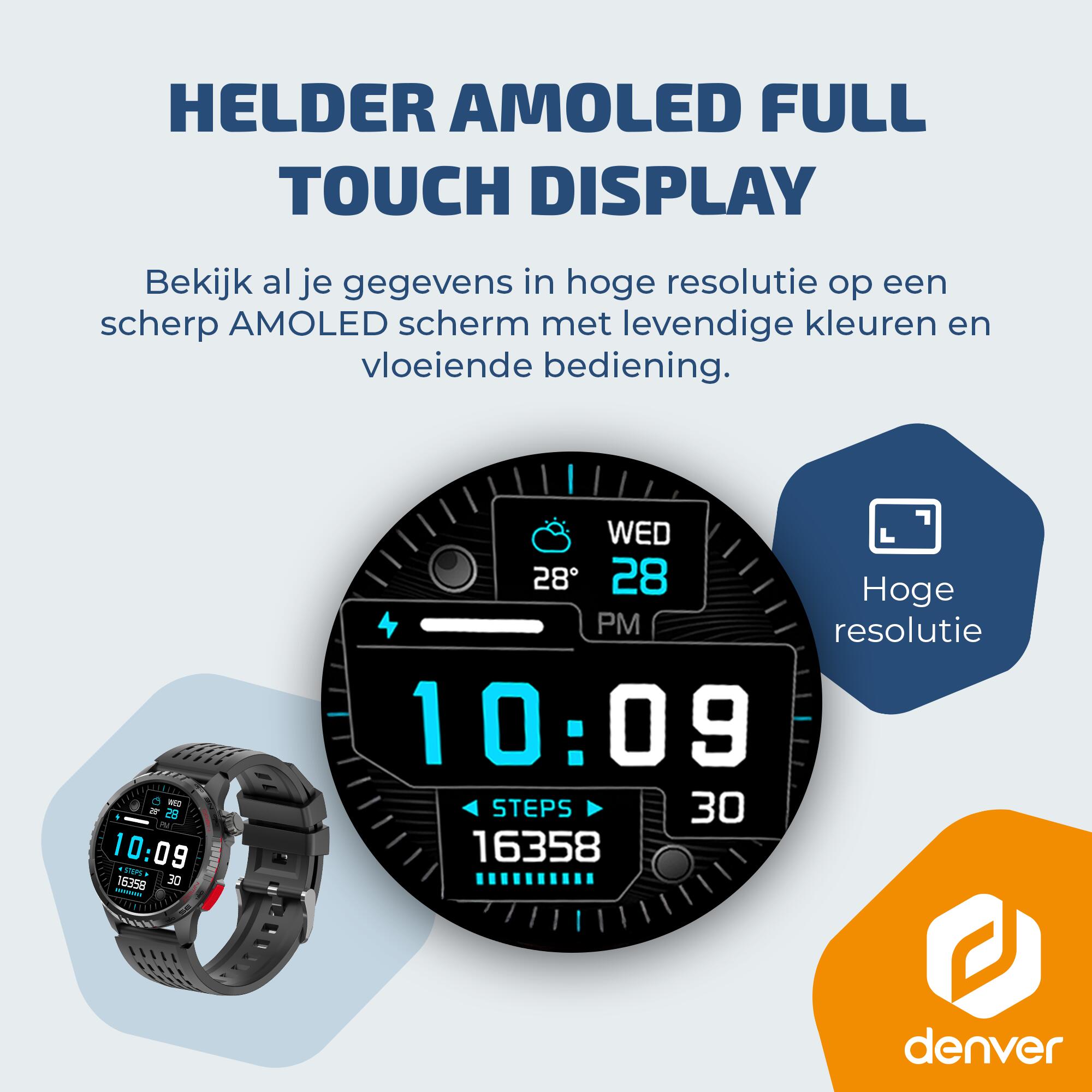 Smartwatch - Bluetooth - 100+ sportmodi - Hartslagmeter - GPS Tracking - SWG345B 2/7