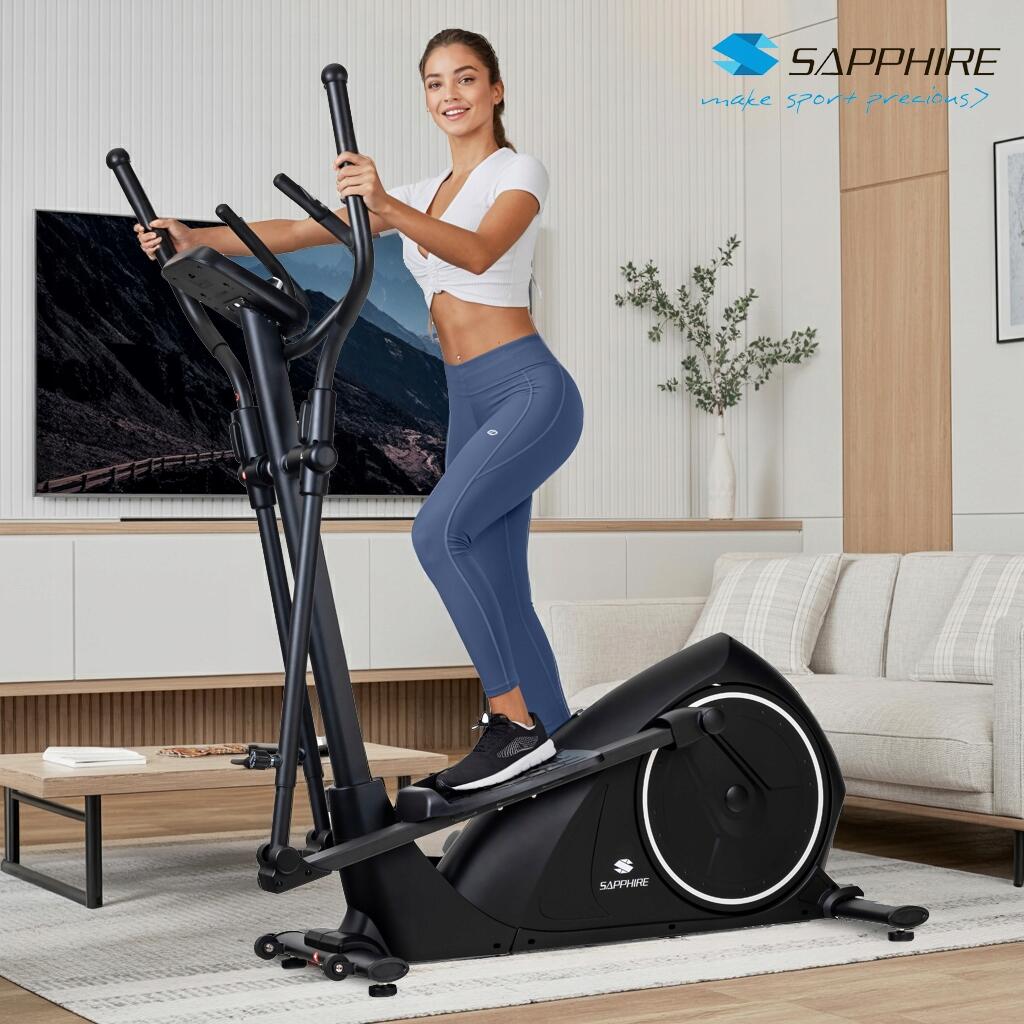 Trenażer eliptyczny Sapphire Galaxy 2 elektromagnetyczny Bluetooth Aplikacje 2/7