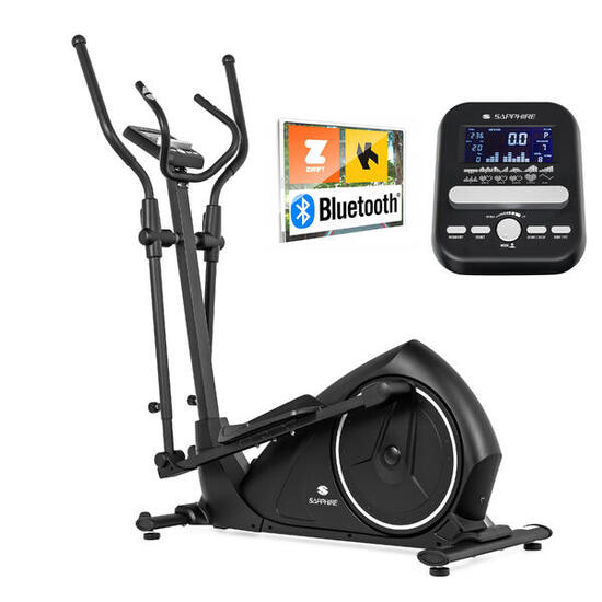 Trenażer eliptyczny Sapphire Galaxy 2 elektromagnetyczny Bluetooth Aplikacje
