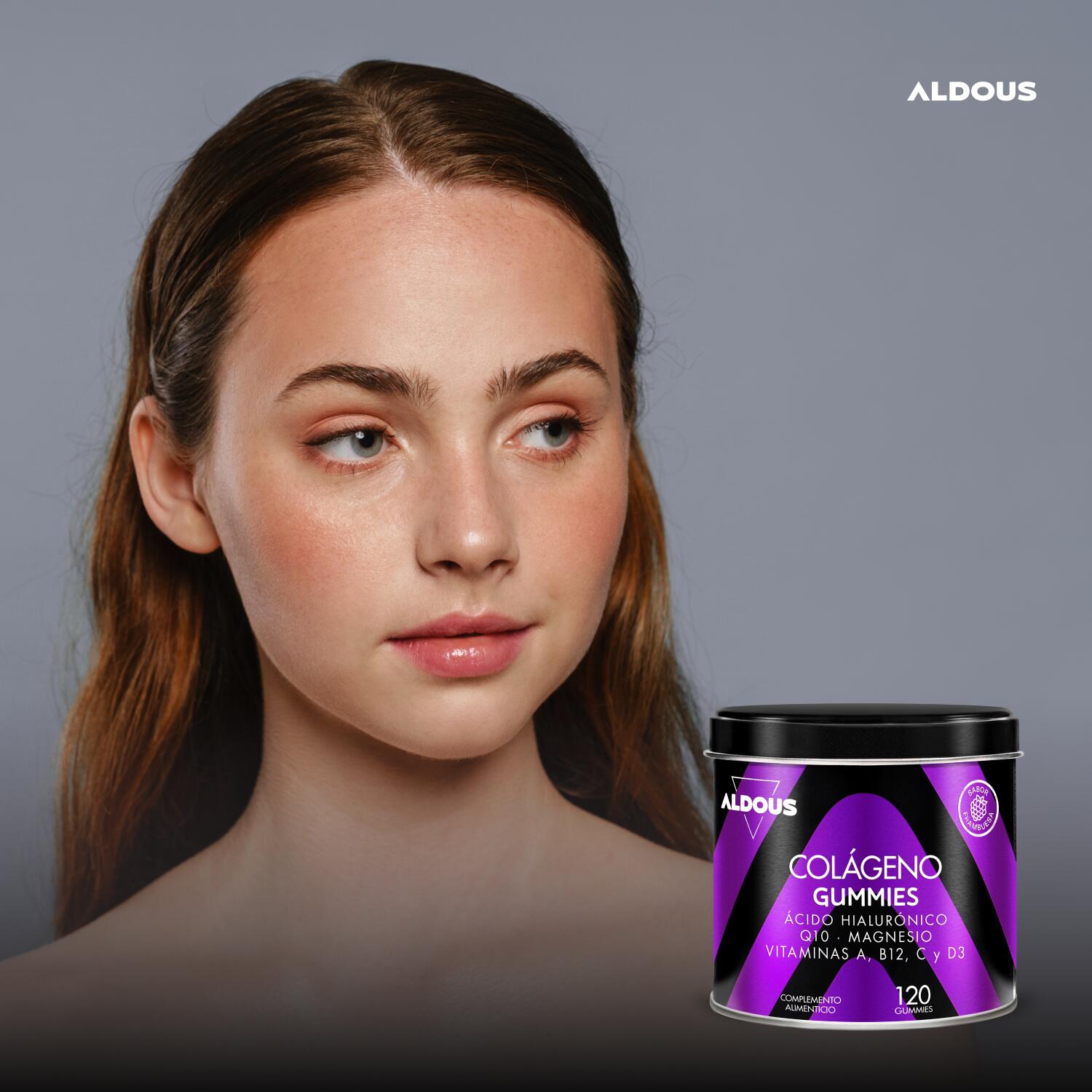Collagène avec magnésium et acide hyaluronique – 120 gummies 7/7