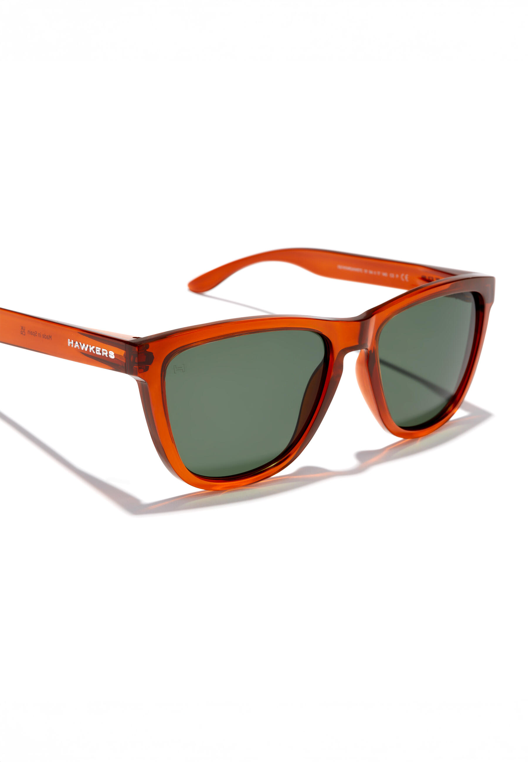 HAWKERS - Zonnebril Mannen en Vrouwen ONE RAW  -  POLARIZED CARAMEL 5/6