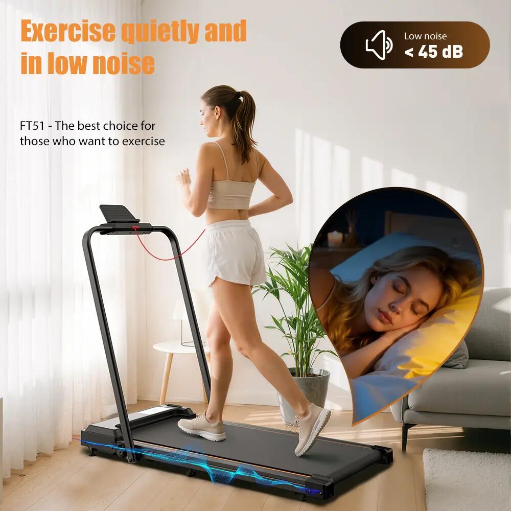 FT51 Treadmill:2.5HP,LED Display,1-10km/h,120Kg Max Load,200V,45dB 6/7