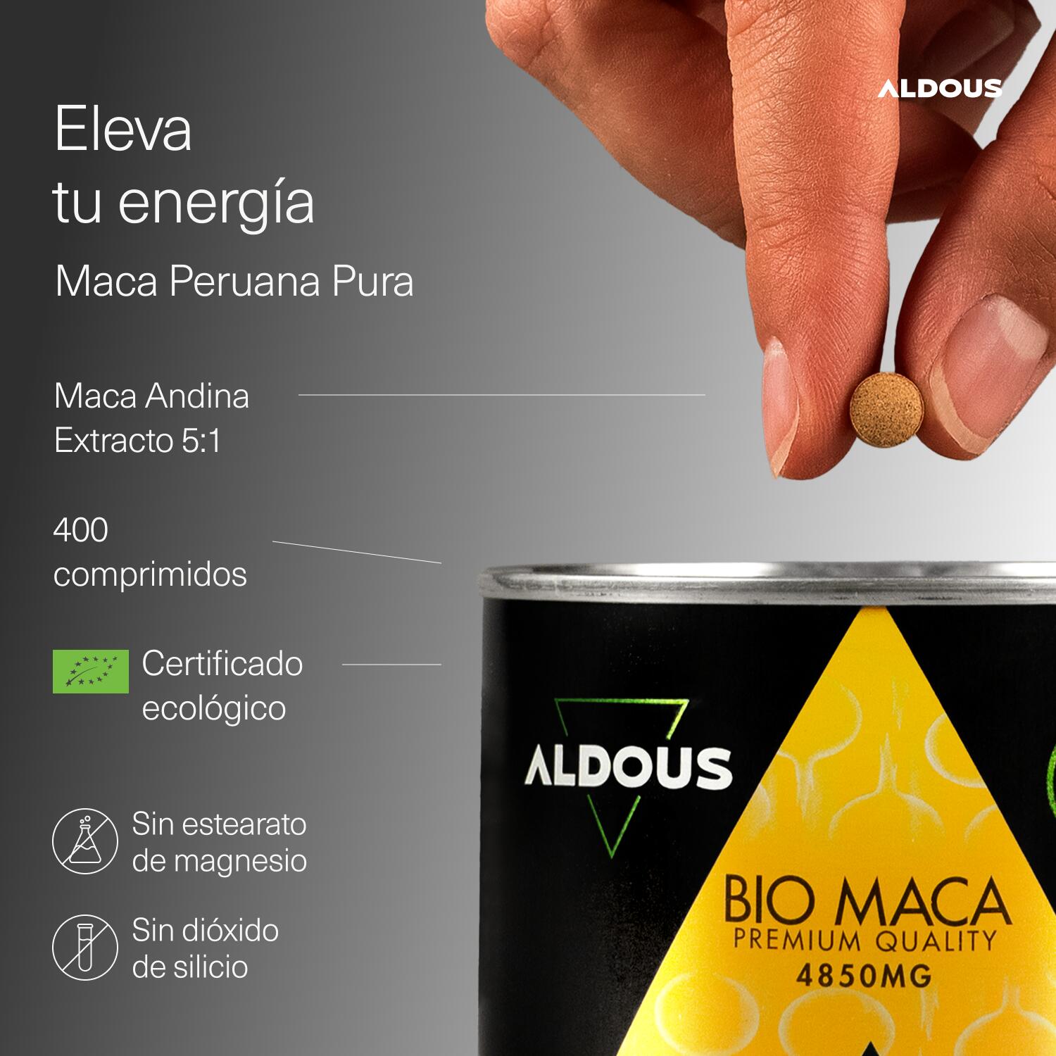 Maca Andina Aldous - 400 compresse 2/7