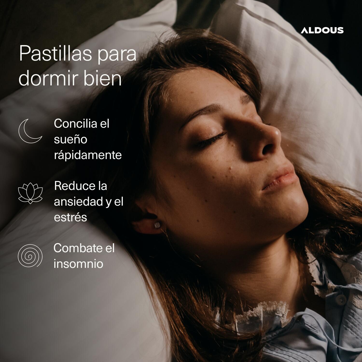 Melatonina con Magnesio, Griffonia, Valeriana y B6 Aldous | 250 Cápsulas 4/7