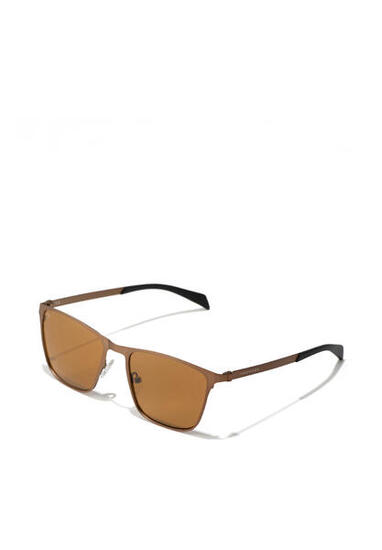 HAWKERS - Sonnenbrille für Herren und Damen - ONE FLEX - METALLIC BROWN COFFEE