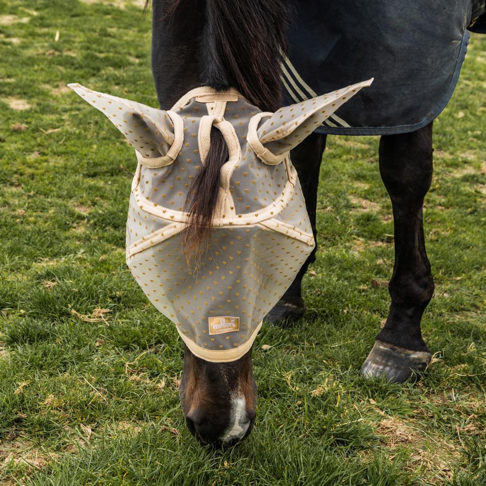 Maska antysmogowa dla koni Kentucky Horsewear Fly Heart 5/7