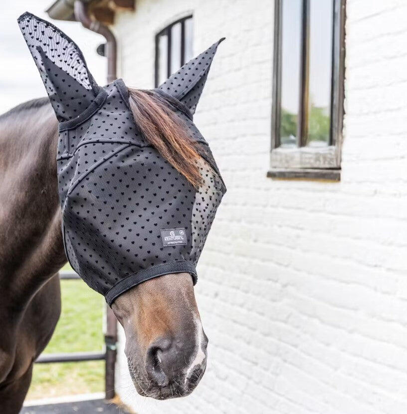Maschera antimosche Kentucky Horsewear Fly Heart 2/5