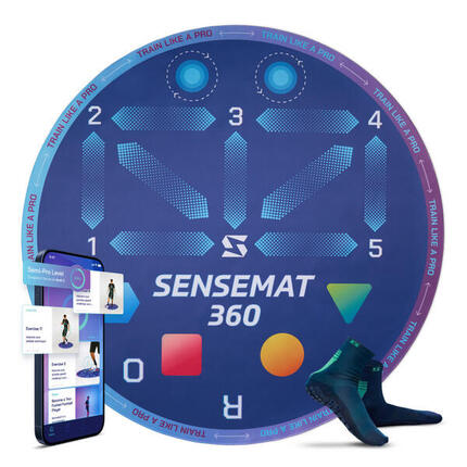 Tapis entraînement football SenseMat 360 - Motricité cognitive