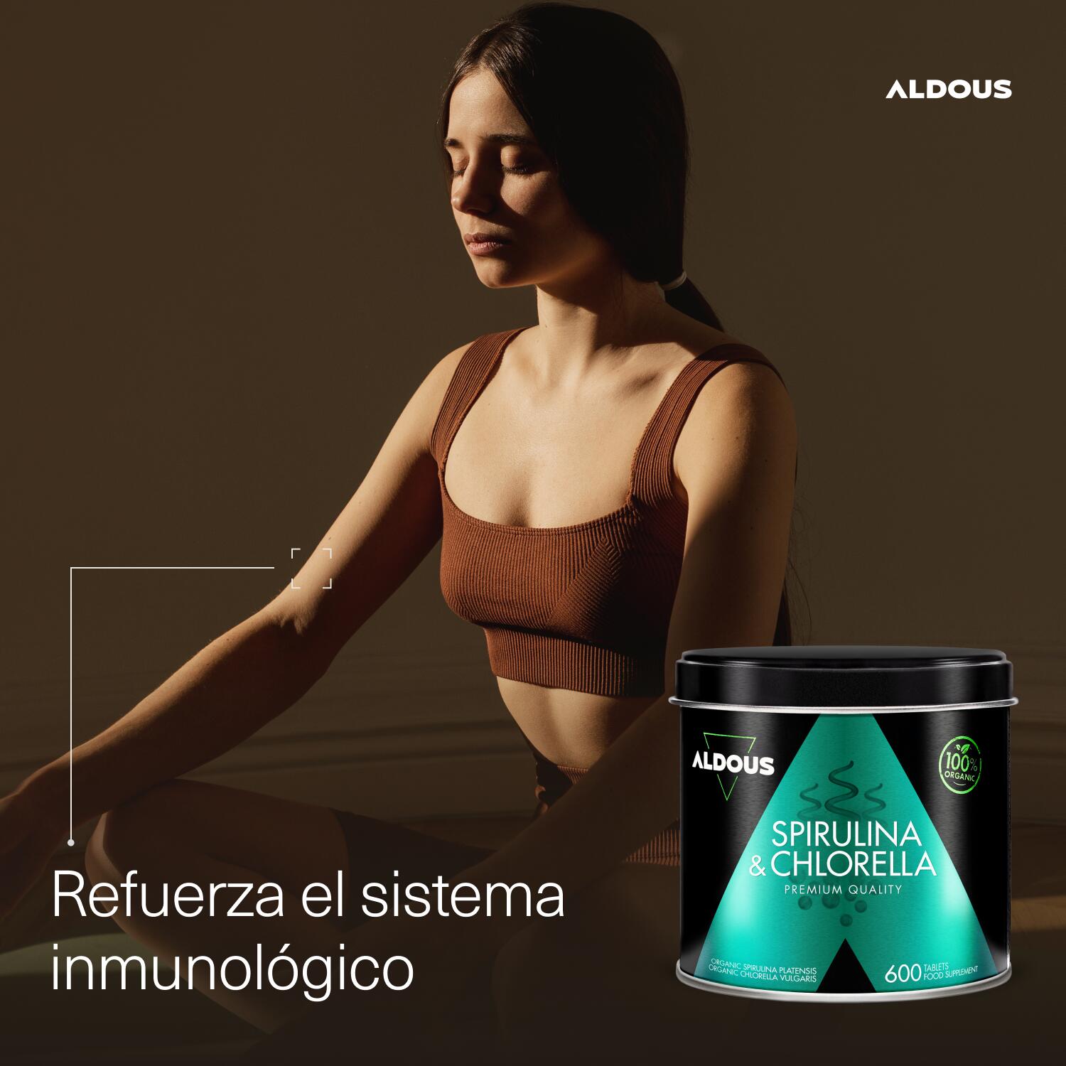 Spiruline & Chlorelle – 600 comprimés 7/7