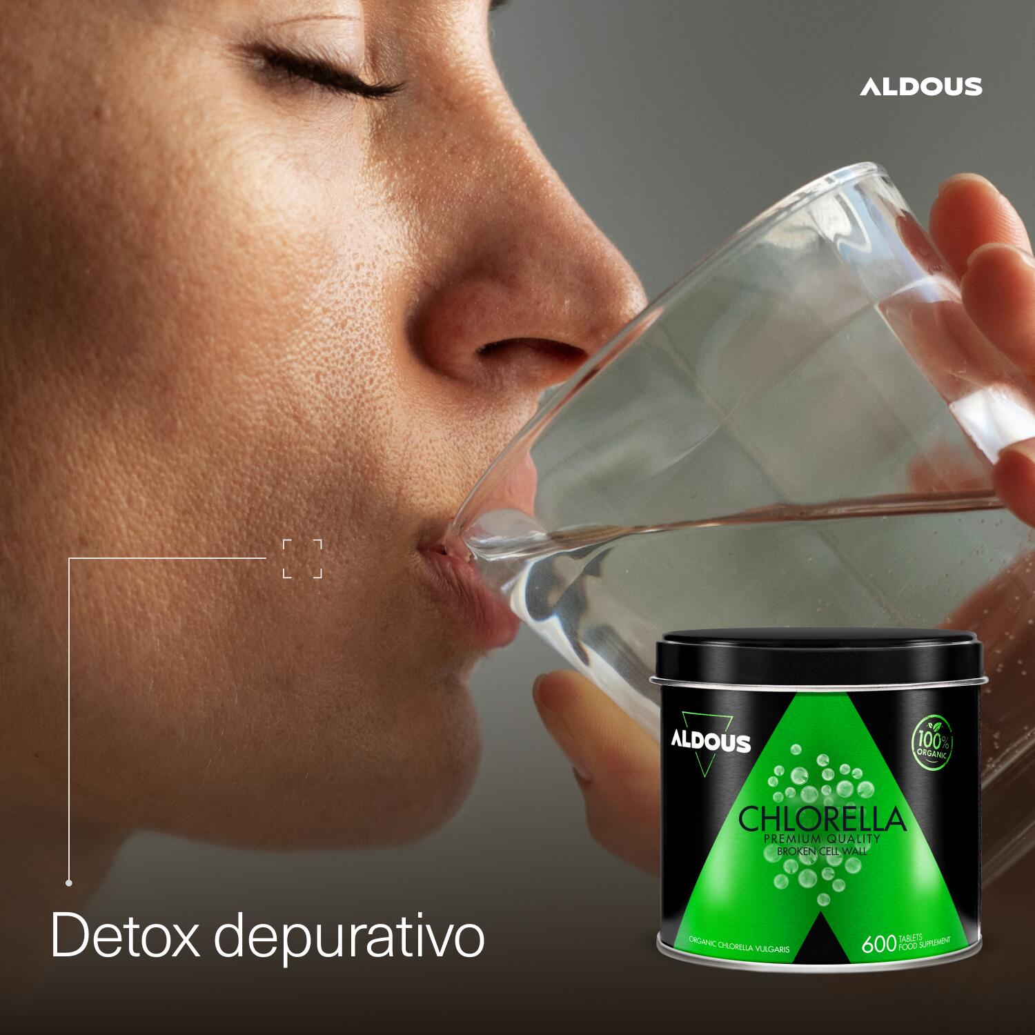 Aldous Bio Ecologica Chlorella - 600 compresse 7/7