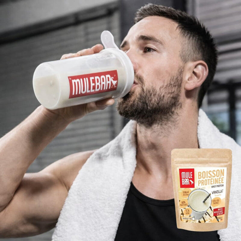 Boisson de recup Whey protéine Vanille 480g 5/6