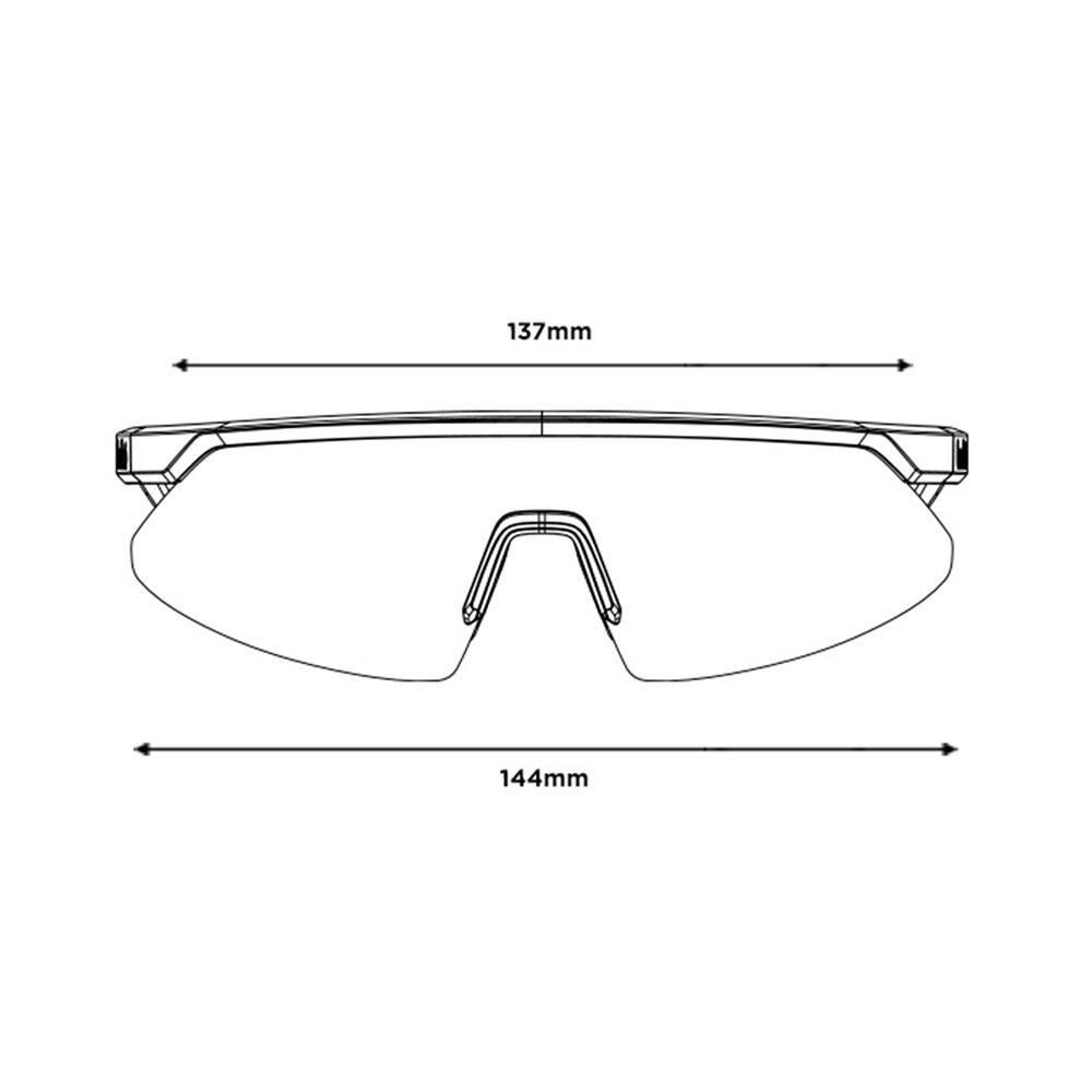 Occhiali Sportivi MICRO EDGE - Lente Fotocromatica Cat 2-3 - Adulto 6/7