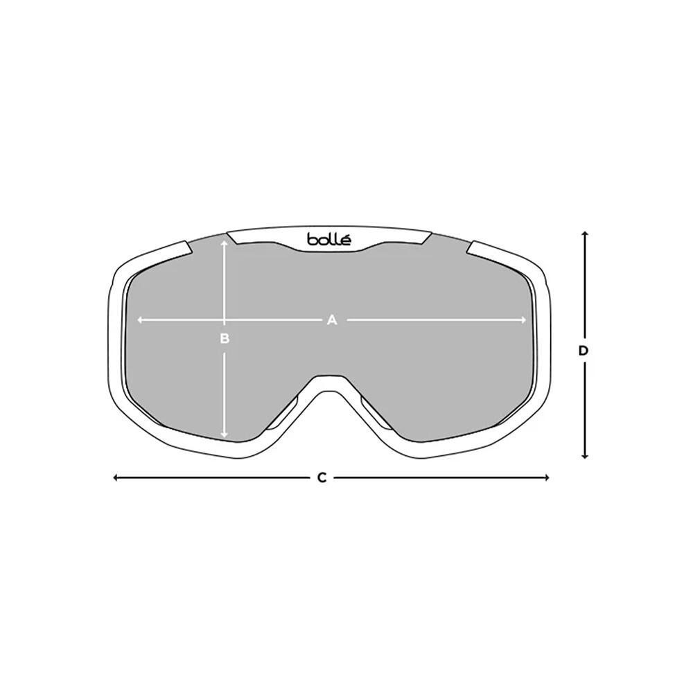 Masque de Ski Cylindrique ROCKET PLUS - Verre Cat 2 - Enfant 6/7