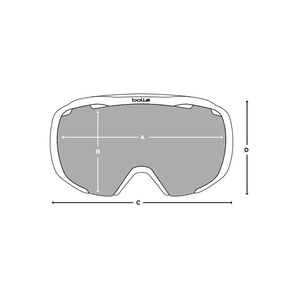 Masque de Ski Sphérique ROYAL - Verre Cat 2 - Enfant 3/4