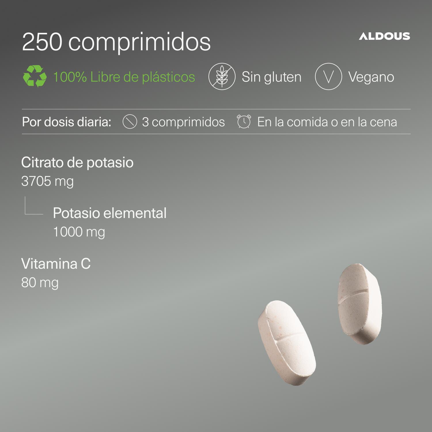Citrate de potassium – 250 comprimés 3/7
