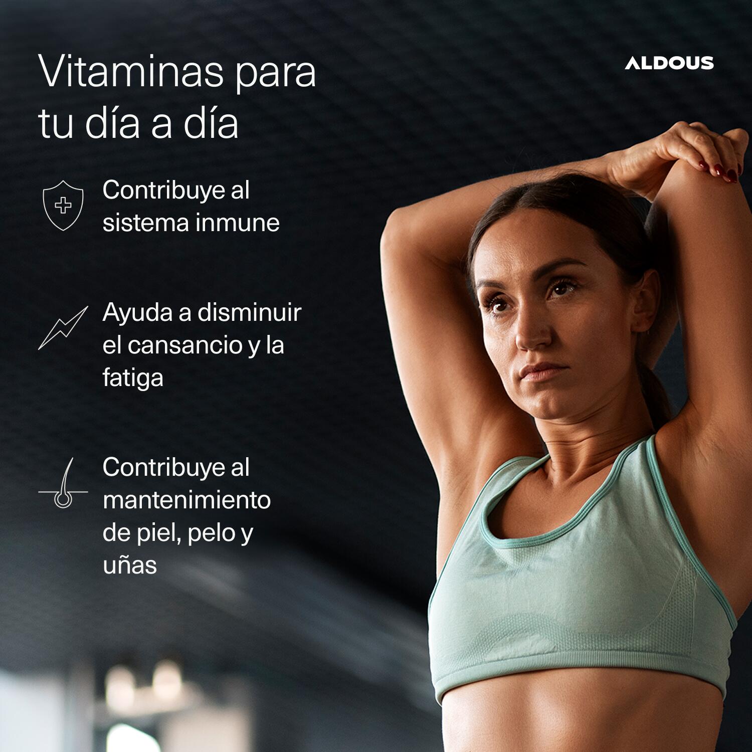 Multivitaminas Aldous | 500 comprimidos 4/7