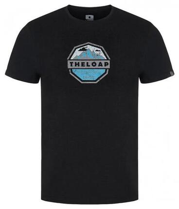 T-shirt homme Loap Altair noir