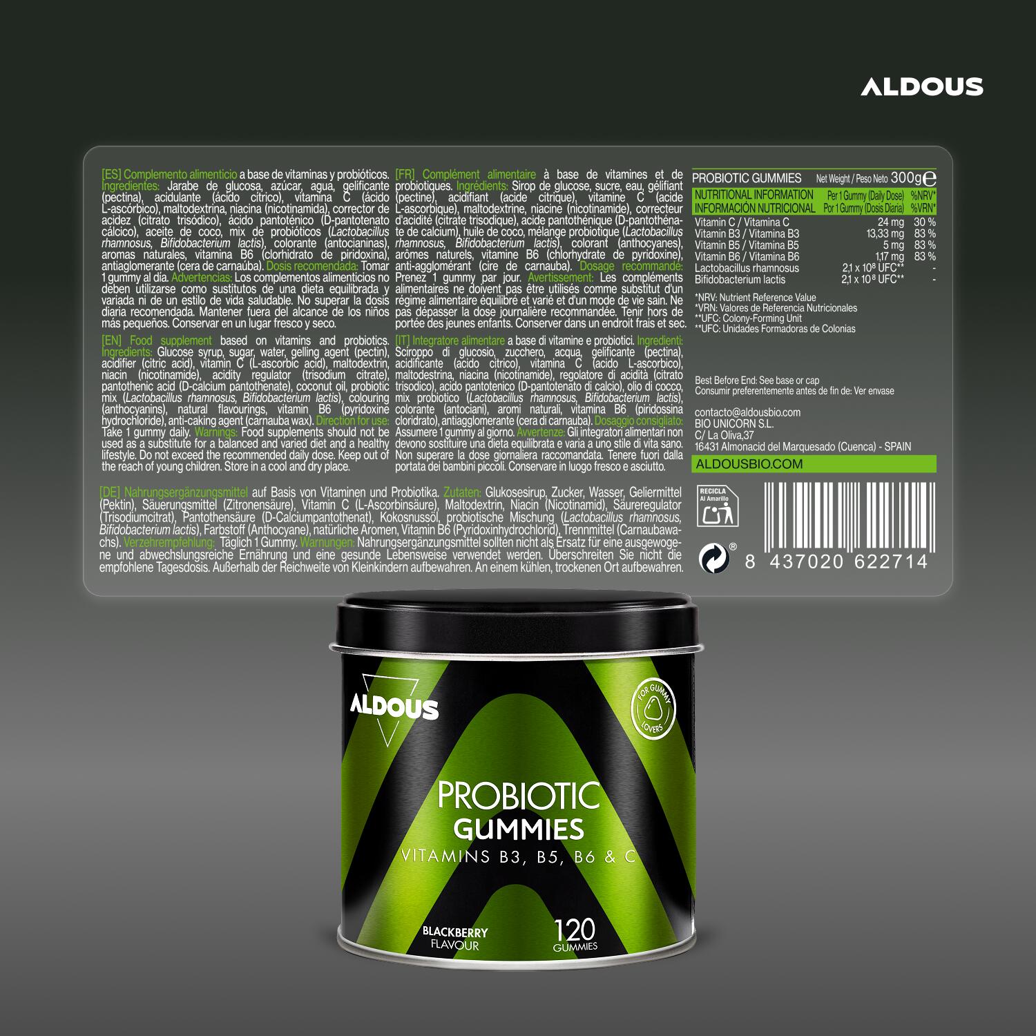 Probiotici Caramelle Gommose - 120 Gummies 6/7