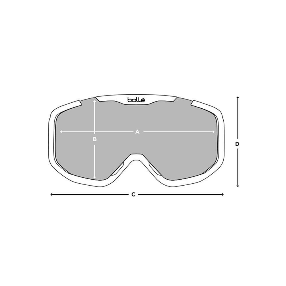 Masque de Ski Cylindrique ROCKET - Verre Cat 2 - Enfant 4/5
