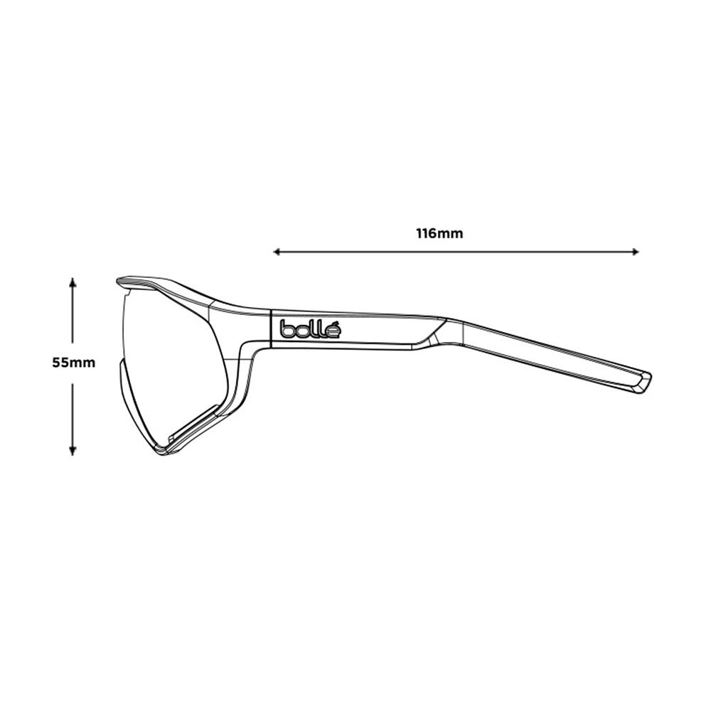 Sportbrillen SHIFTER - Hoog Contrast Glas Cat 3 - Volwassen 7/7