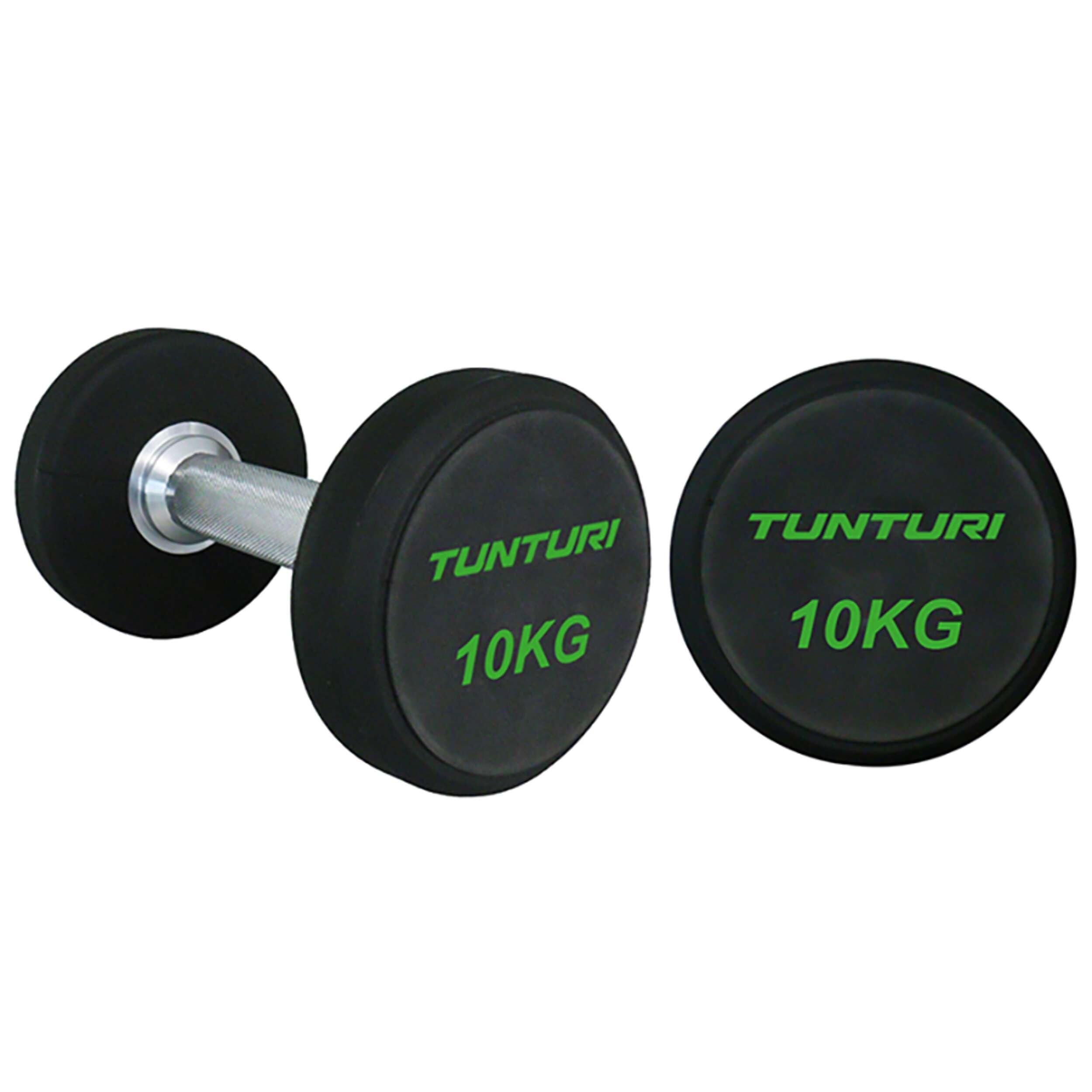 TUNTURI Sada jednoručních činek Pro 34-42 kg (5 párů)