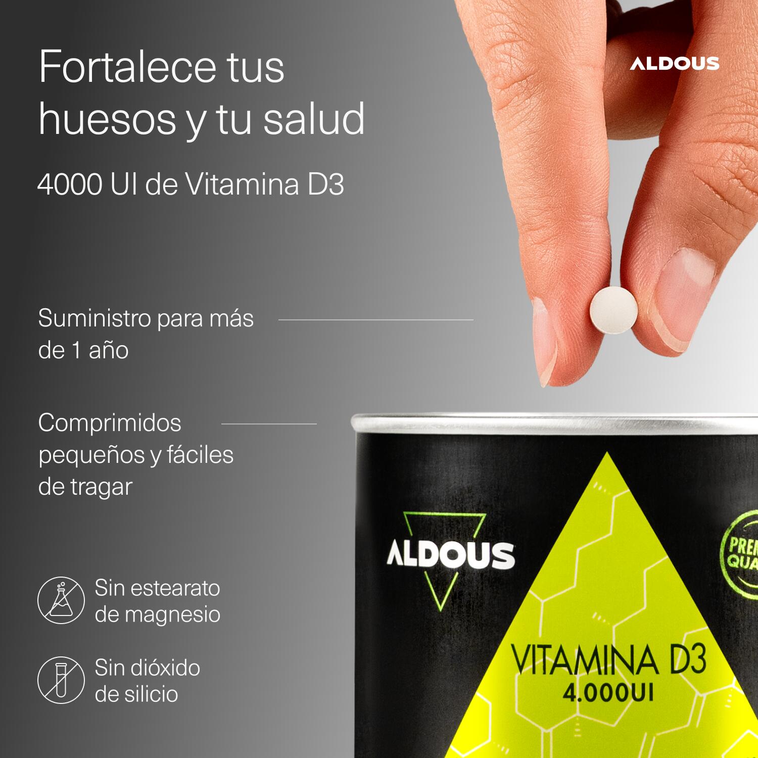 Vitamina D3  -  Vitamina D3 4000 UI 2/7
