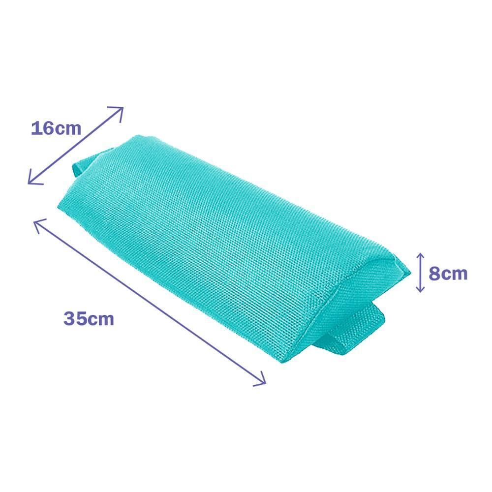 Cojin para Tumbona Azul Turquesa 35X16X8 cm 2/2