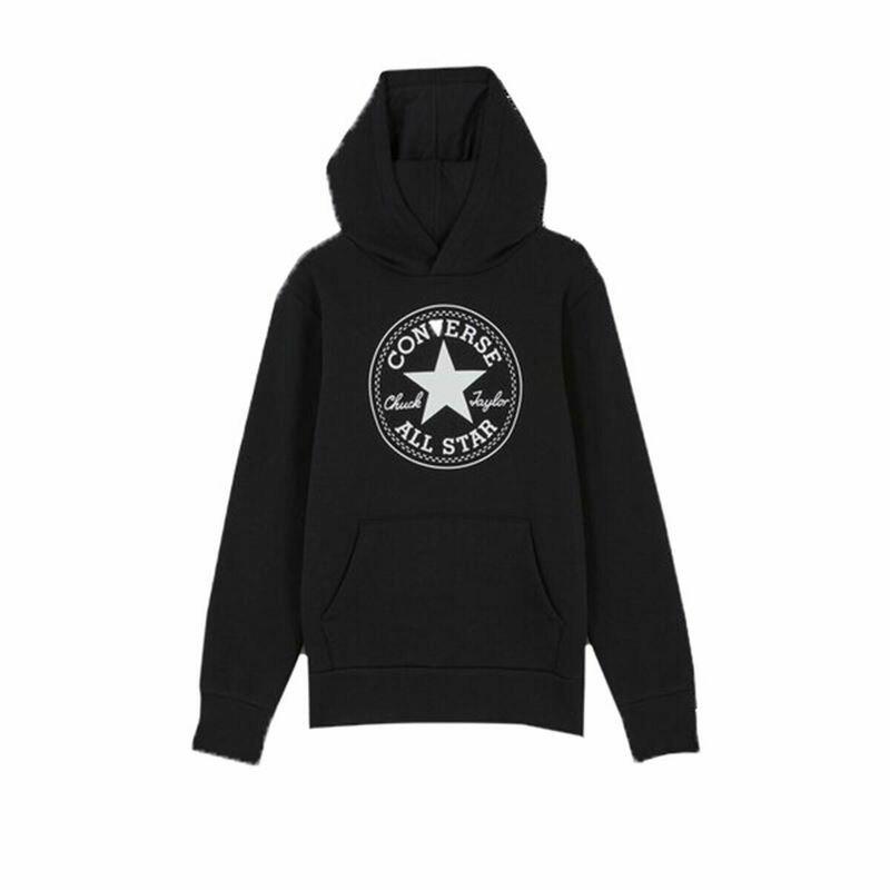 Dětská mikina s kapucí Converse Fleece CTP Core Po