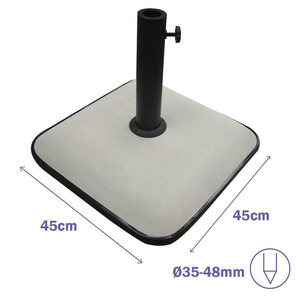 Base de Sombrinha Marbueno de Cimento 25KG 2/4
