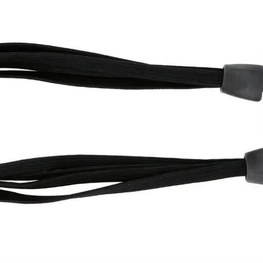 Bike Tec & More 4-fold lashing strap 650 mm with hooks, black
