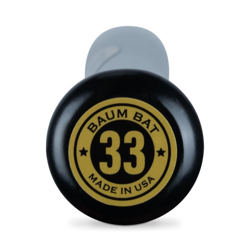 Bouton standard en érable Baum Bat, édition dorée, taille 34 pouces 3/4