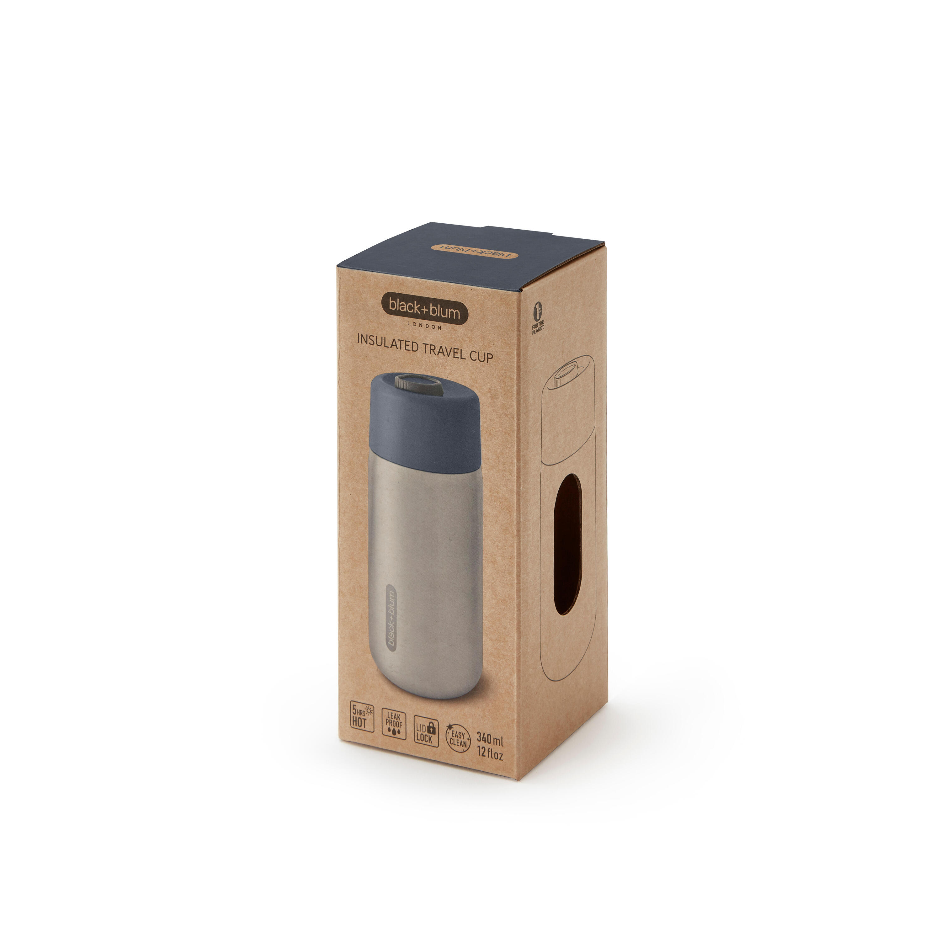 TASSE DE VOYAGE ISOTHERME- GRIS- 340ML 7/7