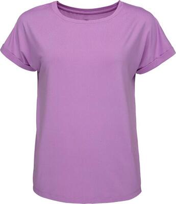 Dames t-shirt loap byra paars