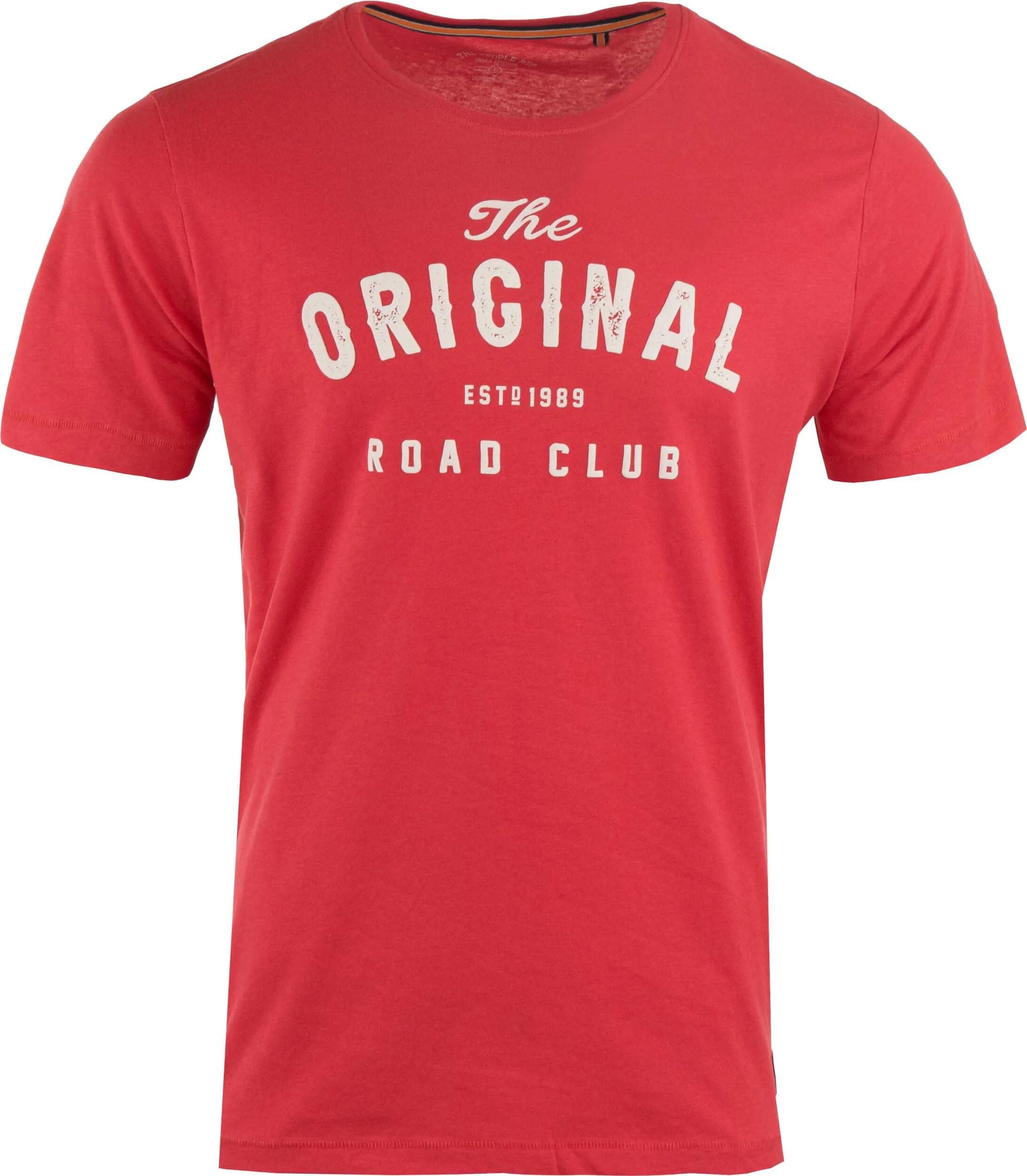 T-shirt homme The People Rep. Revolution rouge 1/5