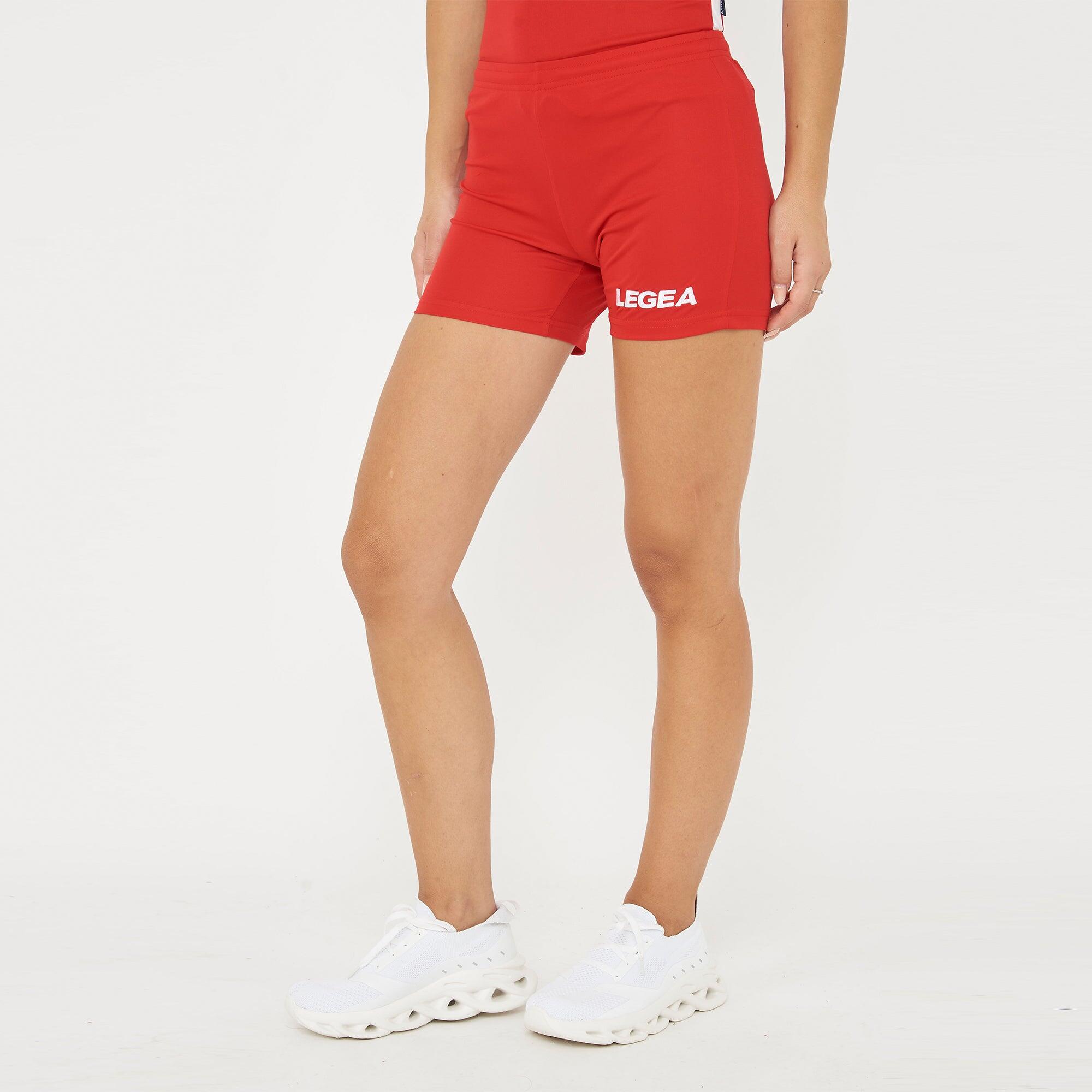 Shorts de running élastiques rouges pour homme 2/7