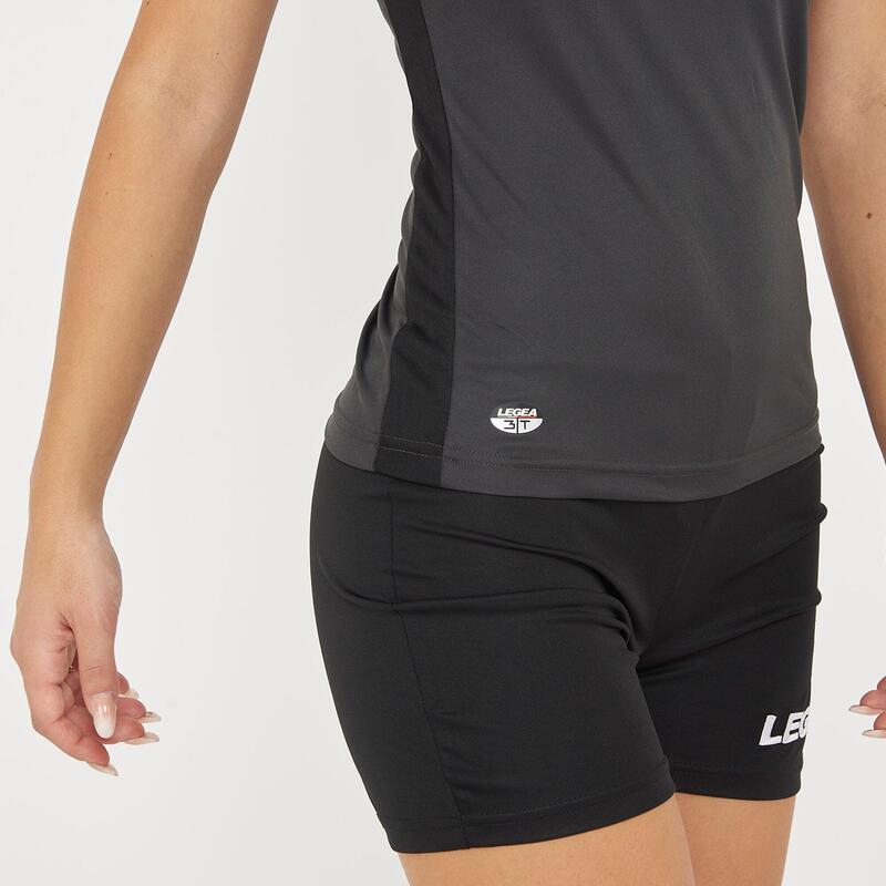 Bărbați Running Maglie Cilento Traspirant Gri-Negru