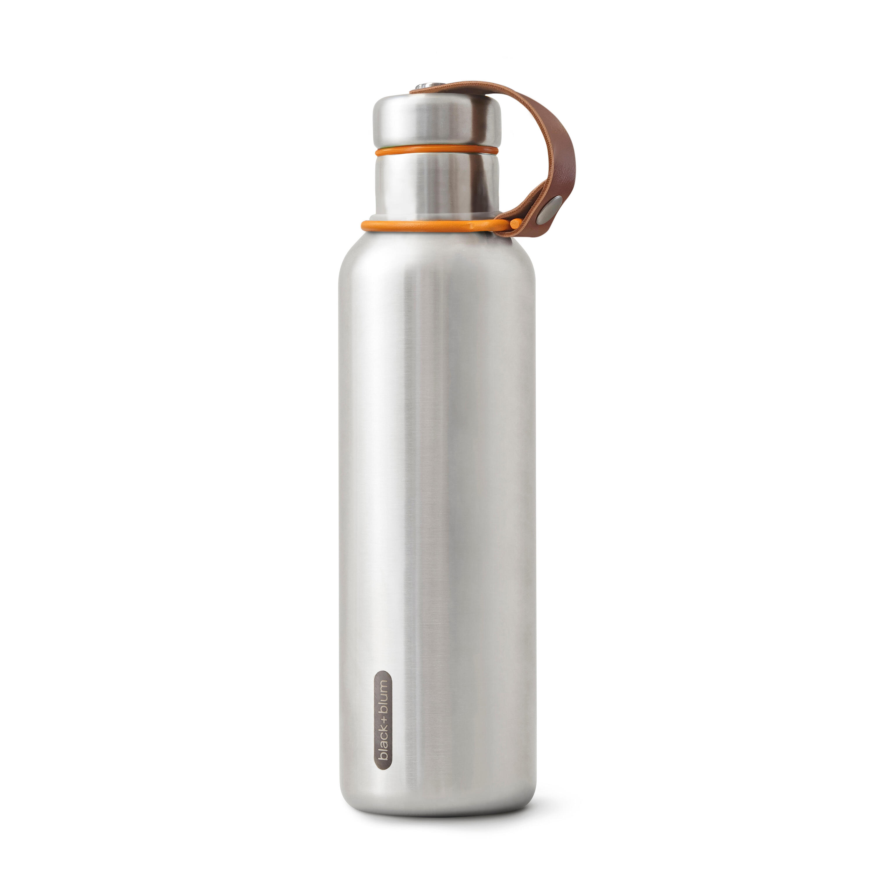GOURDE ISOTHERME-ORANGE-750ML-EN ACIER INOX-24H CHAUD  12H FROID 6/7