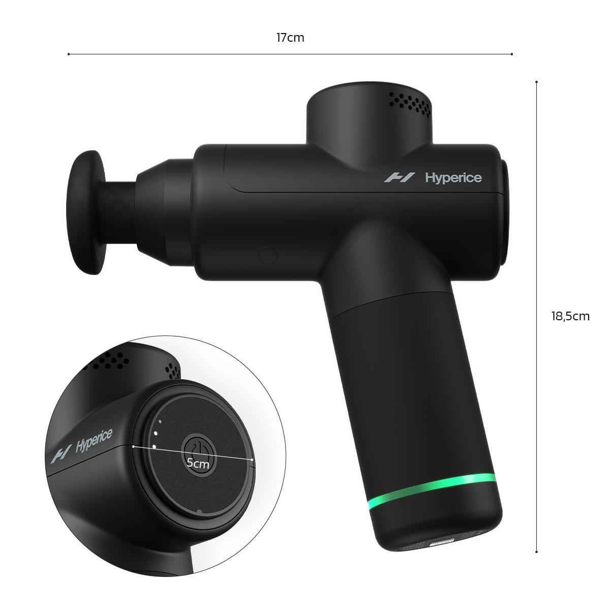 Pistolet de Massage Hyperice Hypervolt Go 2 Noir 3/7