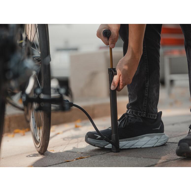 Topeak Road Morph G mini-pompe avec tuyau et manomètre 3/3
