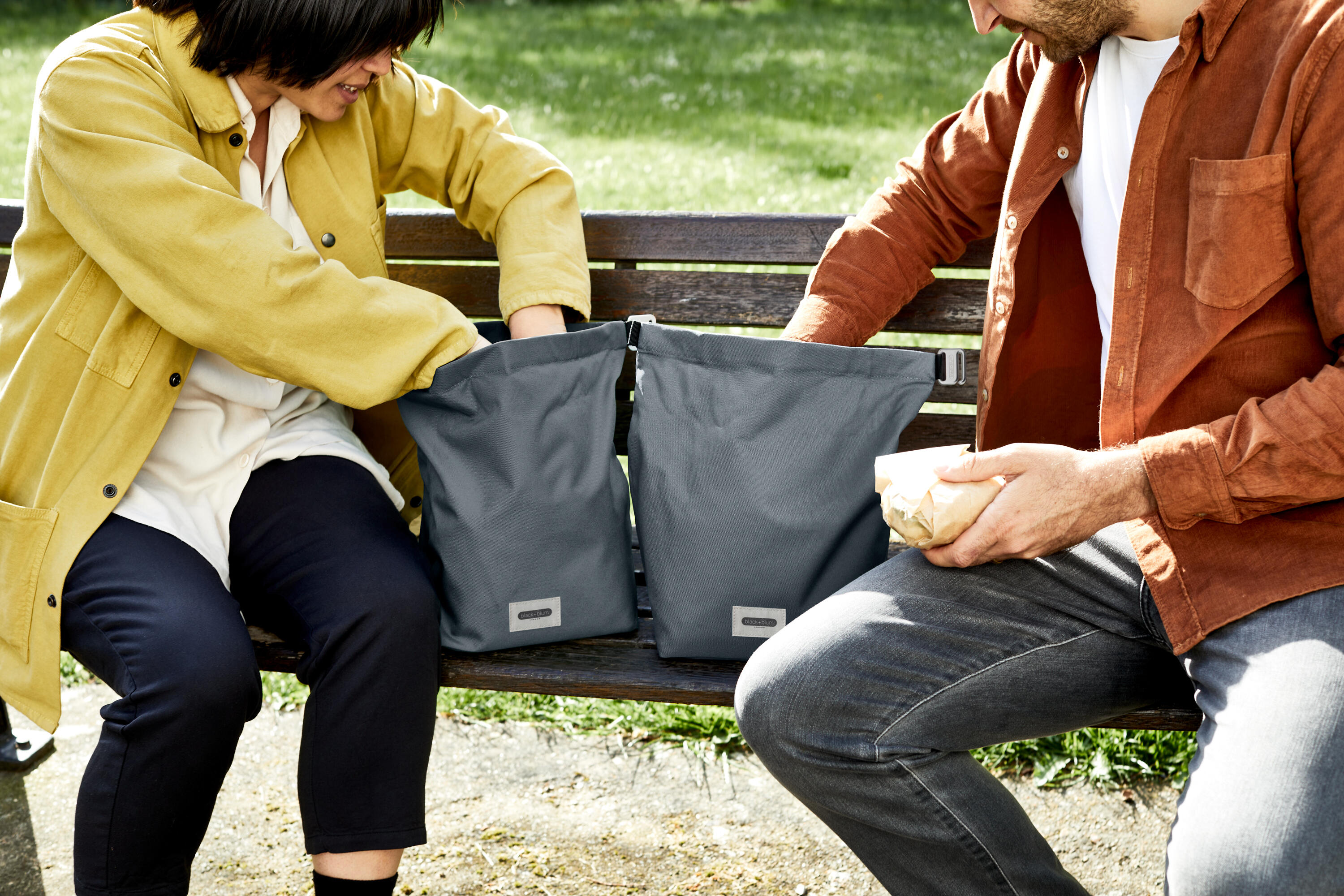 LUNCH BAG ISOTHERME- GRIS-6,7L-ÉTANCHE-ECO-RESPONSABLE 7/7