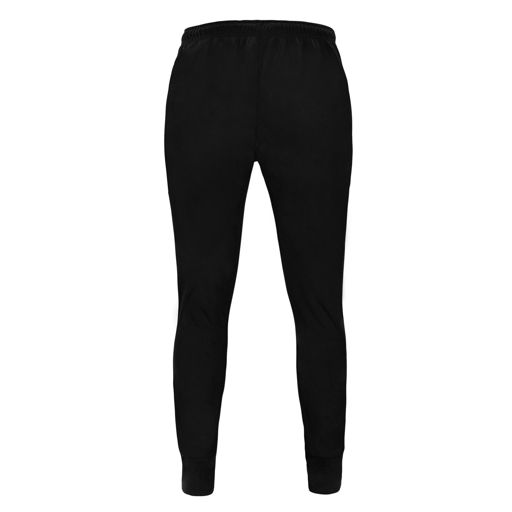 Pantaloni da training oversize poliestere nero 2/3