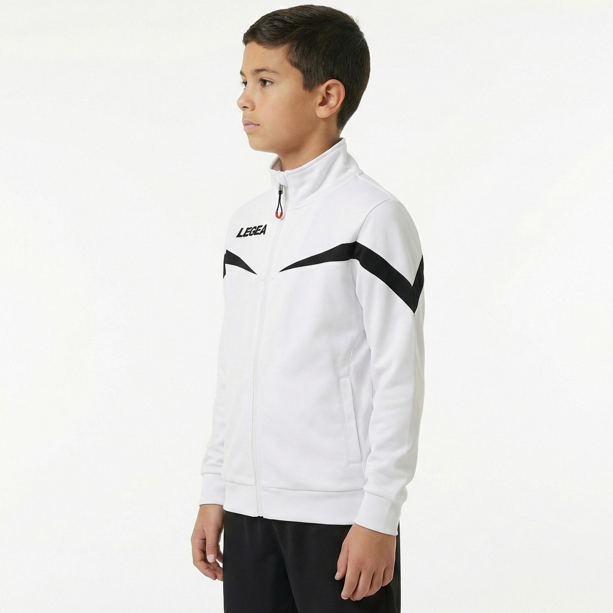 Homme Course Veste Salvador Caractéristiques Clés Noir-Blanc 3/5