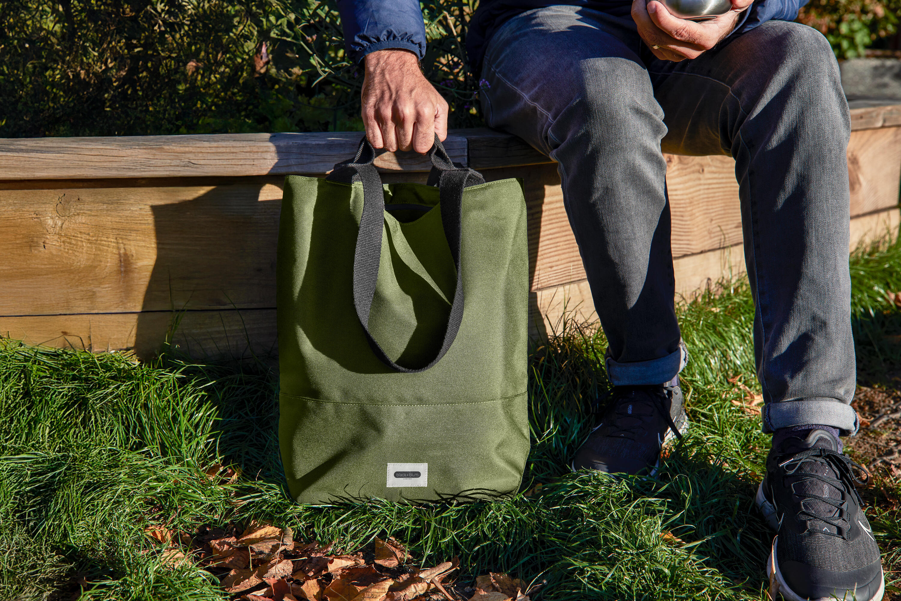 Tote Bag Isotherme Olive 16L- 2 Compartiments et Poche Zippée Intérieure 4/7