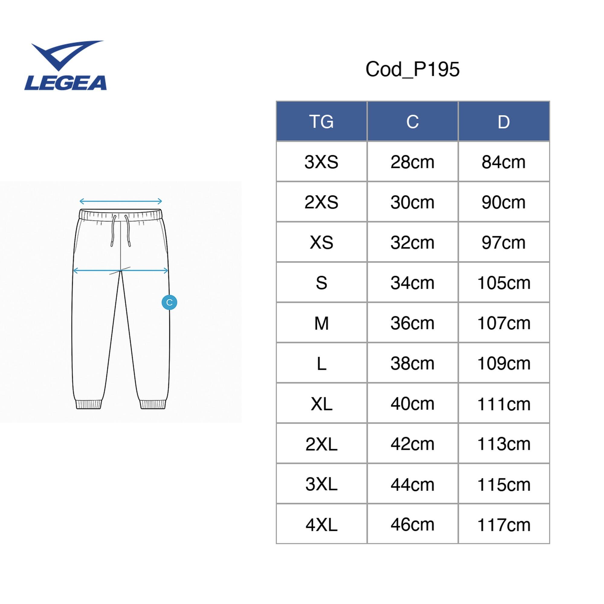 Pantalon Homme Running Kansas Bleu-Blanc 3/4
