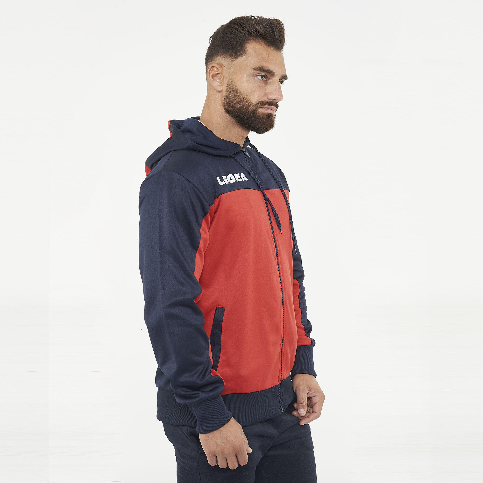 Veste de course et d'entraînement Flex bleu-rouge 3/6