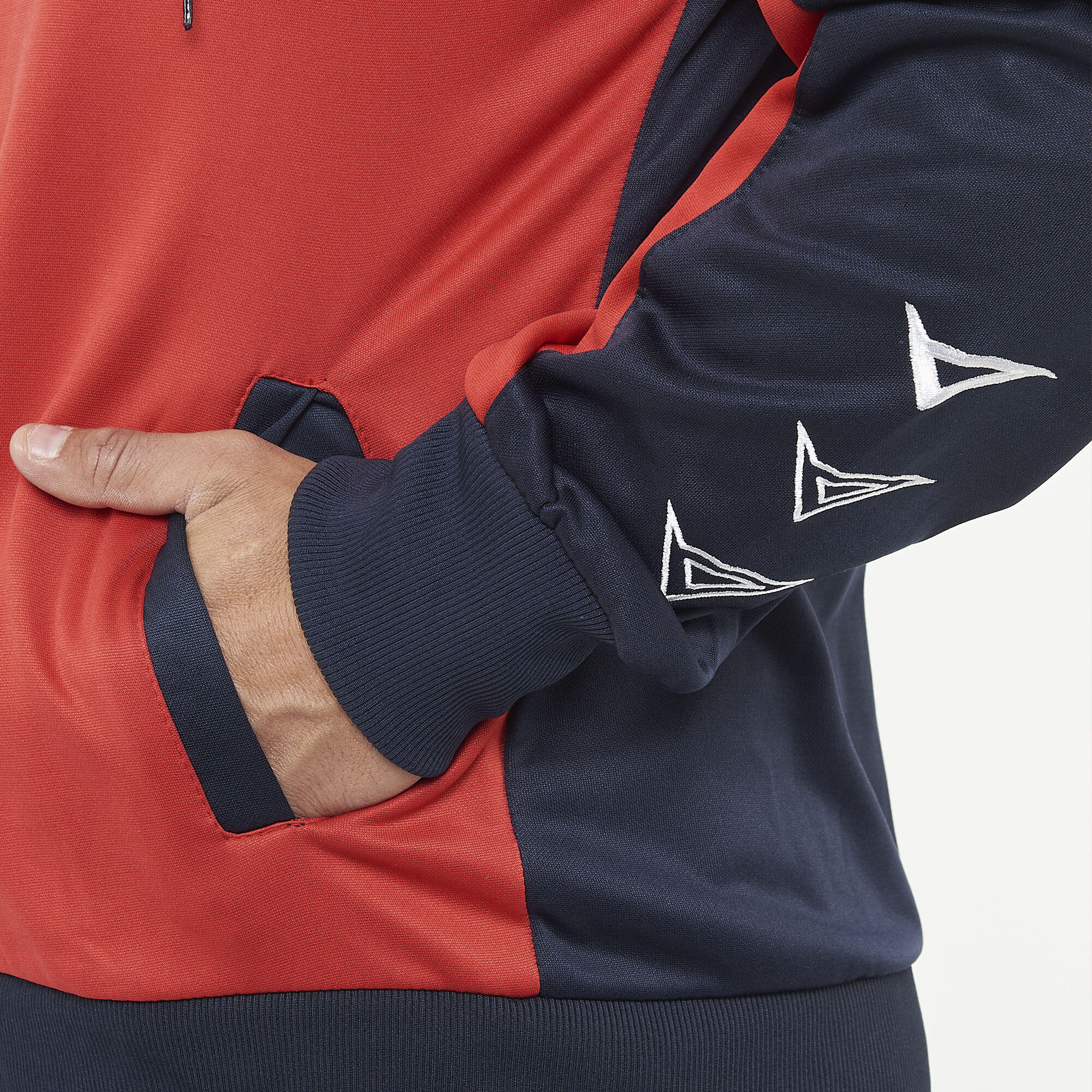 Veste de course et d'entraînement Flex bleu-rouge 4/6