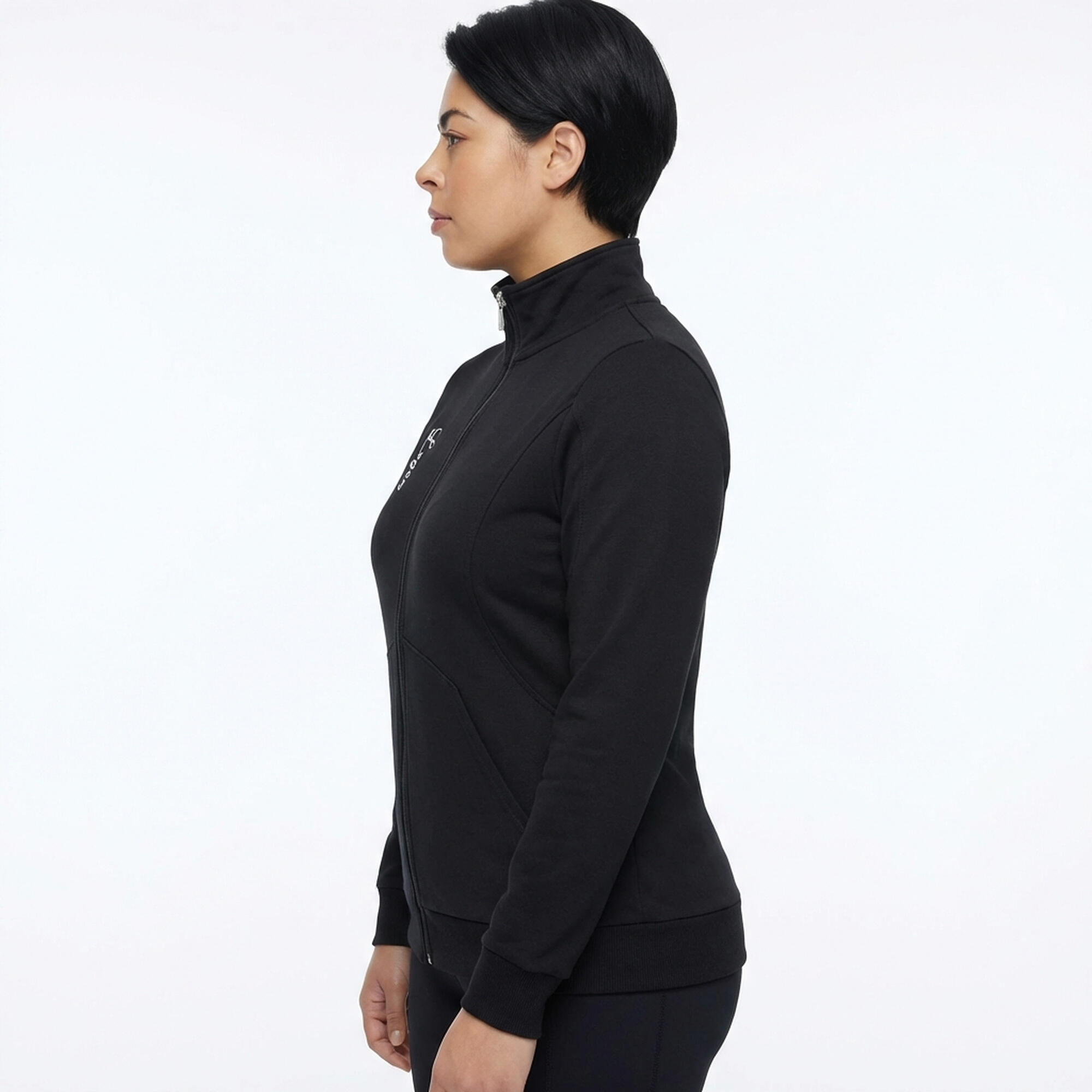 Homme Training Sweat à demi-zip Karida Noir 3/3