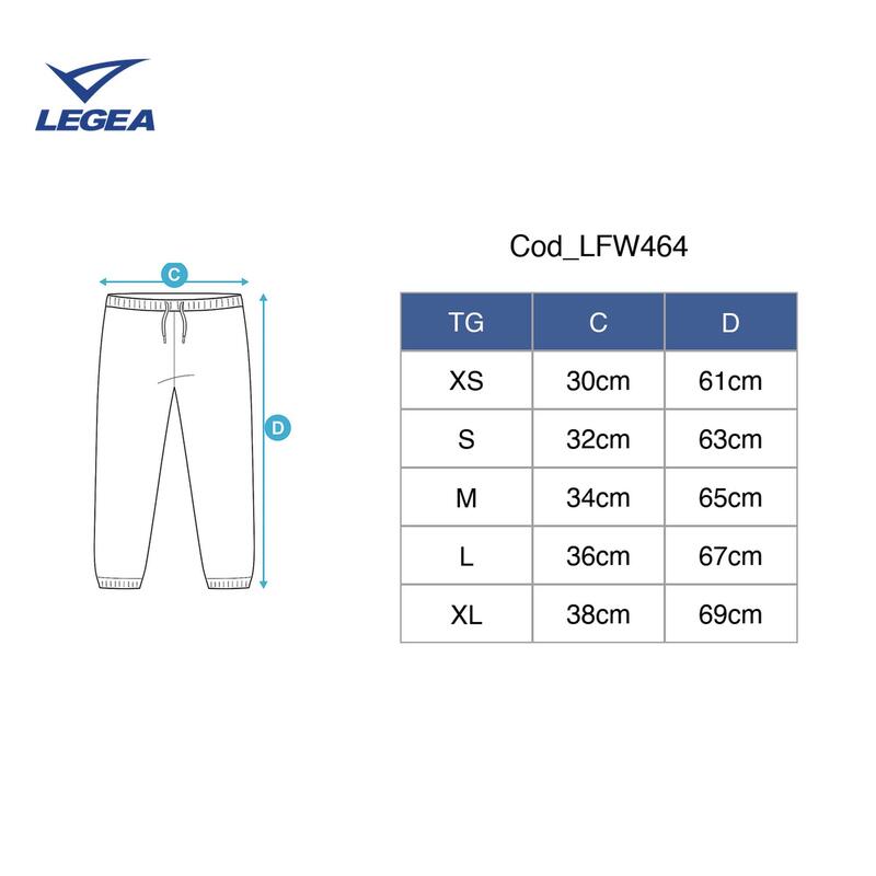 Femei Running Pinocchietto albastru Barika 3/4 elasticizat
