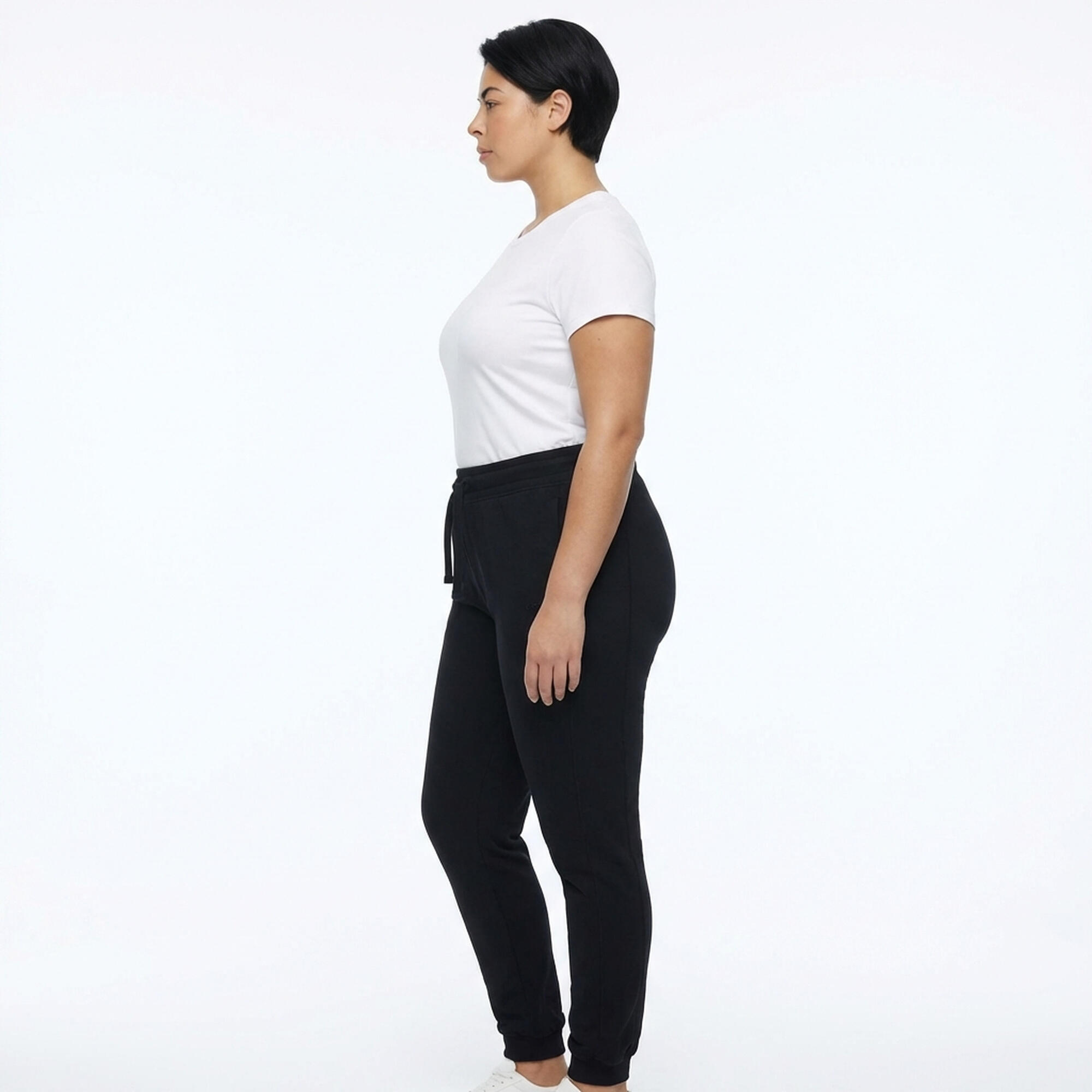 Pantalon sportif en coton PANT F SKINNY oversize 3/3